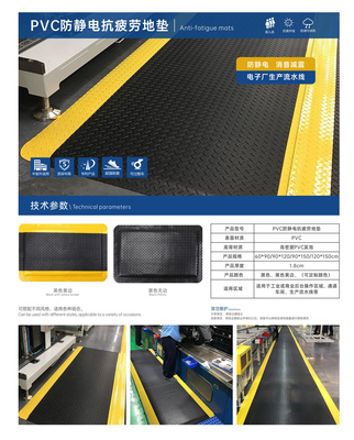 PVC防静电抗疲劳垫